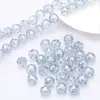 Contas de vidro cristal 10MM bola flor 128 facetas diy acessórios para joias pulseira colar brincos acessórios acessórios para roupas