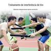 Basquetebol Treino Interferência Barra Correção Tiro Bola Controle Equipamento Prática Treinamento Simulação Combate Real Defesa Equipamento Auxiliar