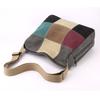 Bolso de Hombro Tote de Lona con Empalme Bolso de Mujer Mejor Amiga Recomienda Bolso con Correa de Hombro Ancha Bolso Retro con Cremallera
