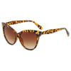 Personalidad exagerada Ojo de gato de montura grande 2023 nueva moda europea y americana Gafas de sol de montura de mariposa gafas de sol para combinar damas