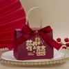 Caixa de doces de casamento Casamento Noivado Criativo Nova Caixa de Doces de Casamento Casamento Portátil Cigarro Saco de Doces Fábrica Atacado
