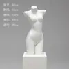 Adereços de Modelo de Roupa Íntima Manequim Suporte de Vitrine Manequim de Corpo Inteiro para Roupa de Banho Sutiã Push-Up Manequim de Meio Corpo Suporte de Manequim de Meio Corpo