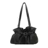 Bolso de mano retro de alta gama para mujer, nueva colección 2026, bolso de hombro grande para el día a día, diseño plisado y relajado, bolso tote de axila
