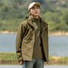 Marca Mesmo Estilo Roupas de Carga Femininas Três em Um Roupas de Carga Masculinas Outdoor Nova Jaqueta à Prova de Vento e Água Roupas de Montanhismo