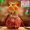 Bolsa de Regalo Navideña Bolsa de Regalo Bolsa de Dulces Bolsa de Regalo de Papá Noel Suministros Navideños Accesorios Caja de Regalo de Terciopelo Dorado