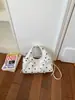 Bolso pequeño nuevo con lazo de lunares para mujer, bolso de hombro individual para el día a día, bolso de mano versátil y moderno, bolso de hombro, bolso cruzado