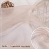 Tecido Hanfu de organza macia ultrafina e supertransparente 10D fio ruyi saia de gaze leve tecido decorativo