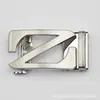 Atacado de fabricantes masculino couro cabeça liga automática fivela cinto fivela calças fivela acessórios 3,5cm clipe