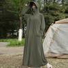Ropa de Protección Solar de Hilo Original Estilo Nuevo 2026 para Mujer, Chaqueta Protectora Solar de Cuerpo Entero Larga de Verano, Abrigo Delgado
