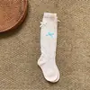 Calcetines para Niñas, Calcetines de Malla Finos de Verano, Calcetines Dulces de Media Pantorrilla para Niños con Lazo, Calcetines para Bebés