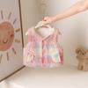 Ropa de Invierno para Bebés y Niños Pequeños, Elegante Mono con Bordado de Animales, Conjunto Cálido de Dos Piezas Forrado de Felpa, Ropa de Algodón de Invierno para Salir