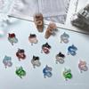 Novo estilo manicure estilo nacional jóias de duas cores desenho Golden Dragon manicure jóias novos acessórios de manicure chinesa luminosa manicure jóias