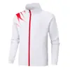 Conjunto Deportivo de Patchwork Azul y Blanco para Hombres y Mujeres, Uniforme de Entrenador para Primavera y Otoño, Personalizable con Texto, Atuendo de Rendimiento, Uniforme de Equipo, Conjunto Casual de Dos Piezas