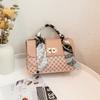 Bolsa da moda 2023 bolsa atacado direto da fábrica impressão pequena bolsa quadrada lenço de seda bolsa de corrente bolsa mensageiro