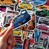 100 Pegatinas de Graffiti de Coches de Carreras Transfronterizos para Decorar Tazas de Agua, Patinetes, Maletas, Pegatinas Impermeables