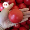 Juego de Gateball Bola Sólida de Madera de 7 cm Bola Redonda Grande Bloques de Construcción Juguete de Madera Pintado a Mano Adorno Artesanía