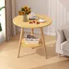 Mesa Redonda de Comedor, Balcón de Casa, Mesa de Café de Ocio, Mesa Pequeña de Negociación, Mesa y Sillas Pequeñas para Apartamento, Mesa Redonda Pequeña para Sala de Estar
