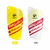 Espinilleras deportivas Maca para adultos y niños, cómodas y acolchadas, espinilleras de fútbol anti-patadas, espinilleras insertables