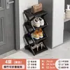 Sapateira sem Montagem para Entrada de Casa Interna Multicamadas Simples Pequena Economizadora de Espaço Armário de Sapatos Armazenamento de Dormitório Dobrável