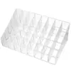 Caja de Almacenamiento Transparente para Labiales de 9/24/36/40 Compartimentos Caja de Almacenamiento para Escritorio Estante para Labiales Caja de Almacenamiento para Cosméticos