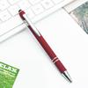 Caneta Borrifadora de Cola com Botão de Metal Alumínio Mais Vendida Fabricante de Caneta Esferográfica com Tela Sensível ao Toque para Escritório Atacado com Logotipo Imprimível