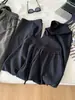 Pantalones de pierna ancha tipo guadaña con retazos estilo minimalista coreano para mujer, sensación holgada, adelgazantes, versátiles, petite, cropped, estilo otoño, transfronterizo