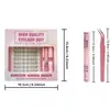 Set de Pestañas Postizas Transfronterizo, Gran Capacidad, Pestañas Postizas Diagonales Estilo Aire Fresco, Naturales y Realistas para un Look de Maquillaje Ligero