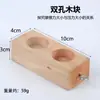 Plano inclinado de madera, tabla de madera de 60 cm de largo, rampa de madera, 15 cm de alto, ángulo y altura ajustables, física de secundaria
