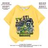 ZOONOMALY deformidade roupas de zoológico infantil nova manga curta masculina infantil roupa camiseta algodão puro estudantes moderno roupas de verão