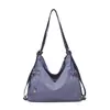 Bolso Cruzado Simple de Gran Capacidad 2026 Nuevo Ligero Casual para el Trabajo con un Toque Elegante y Sofisticado, Mochila de Doble Hombro