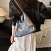 Mochila Estilo Coreano Moda Tendência Casual Bolsa Tote 2025 Nova Personalizada Grande Capacidade Comutador Ombro Transversal