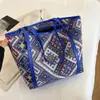 Bolso de Hombro Nuevo Estilo Étnico, Sencillo y de Gran Capacidad, Diseño para Mujer, Estilo Urbano de Moda, Bolso de Lona Portátil para Hombro