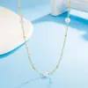 Collar de Perlas para Mujer 2022 Nuevo de Moda de Alta Gama Diseño de Lujo Ligero Cadena para Clavícula de Nicho Gargantilla Elegante Simple