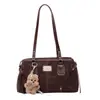 Bolso Cruzado de Hombro de Moda Casual Diaria Tendencia Otoño e Invierno 2025 Estilo Preppy Diseño de Nicho de Gama Alta para Mujeres
