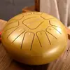 Hua Shu tambor etéreo de 8 pulgadas y 11 tonos instrumento de percusión tambor de lengua de acero para adultos introducción instrumento simple tambor etéreo portátil
