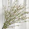 Ins Branco Flor Do Casamento Salgueiro Da Neve Flor Falsa Wintersweet Pétala Decoração Da Casa Neve Salgueiro Flor Luz Luxo High-end Ornamentos