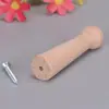 Gancho de Pared para Abrigos y Sombreros de Madera Maciza Gancho para Colgar Gancho Detrás de la Puerta Gancho Creativo para Abrigos Perchero Gancho Individual de Pared Gancho Cilíndrico