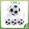 Decorações de Festa de Futebol - 3 Peças de Lanternas de Papel Bola de Futebol de 8 Polegadas Centros de Mesa para Decoração de Festa de Aniversário
