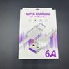 Cable de Carga Rápida 66W de Alta Corriente 5A Puerto USB a C Adecuado para Teléfono Android Power Bank Carga Rápida Cable de Datos Venta al por Mayor