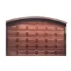 Puerta de Garaje para Villa con Puerta Pequeña, Control Remoto, Puerta Eléctrica Abatible de Aleación de Aluminio, Fabricante de Puertas Enrollables, Puerta Enrollable