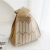 Bolsa de Chaleco Ponderado Engrosada, Bolsa Tejida a Mano, Bolsa Tejida, Bolsa de Regalo para Luna Llena de Boda, Bolso de Mano, Bolsa de Compras