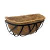 Amazon Cesta Colgante de Pared Creativa para el Hogar 24 pulgadas Cesta Colgante de Flores para Pared Planta Suculenta Palma de Coco Jardín Cesta Colgante