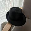 Sombrero de Paja Jazz de Paja para Sol de Verano Transfronterizo para Hombre y Mujer para Exterior Sombrero de Paja Sombrero Británico Rizado