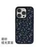 Funda de teléfono anti-caídas floral fresca literaria ins para iPhone18pro mate agujero grande carcasa dura Apple 16promax