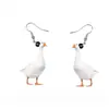 Pendientes de Moda Plana de Acrílico de Nuevo Estilo Transfronterizos para Celebridades de Internet