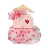 Verano Lindo Estilo Princesa Malla Delgada Vestido Falda de Tirantes Ropa para Perro y Gato Ropa para Mascota Falda