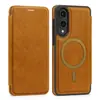Funda tipo cartera de cuero Spirit Shield para Samsung S26Ultra con Succión Magnética S25Edge Cubierta Protectora Anticaídas S24 Comercio Exterior