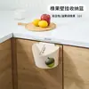 Cubo de Basura de Cocina Montado en la Pared Especial para Puerta de Gabinete Doméstico Tamaño Grande Sin Necesidad de Agacharse Contenedor de Almacenamiento sin Tapa para Desechos de Cocina Papelera