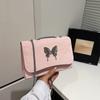 Bolsos Pequeños Populares para Mujeres de Este Año 2025 Nuevo Bolso de Hombro de Moda con Cadena de Lazo Textura Axila Bolso de Mujer