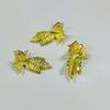 Colgante Tridimensional Pequeño Fénix Colgante Pequeño Material Embrión Cobre Latón Accesorios de Joyería de Cobre DIY Creativo Retro